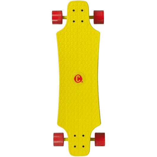 CHOKE SKATEBOARDS Large Lars Juicy Susi YELLOW CHOKE SKATEBOARDS Large Lars Juicy Susi YELLOW